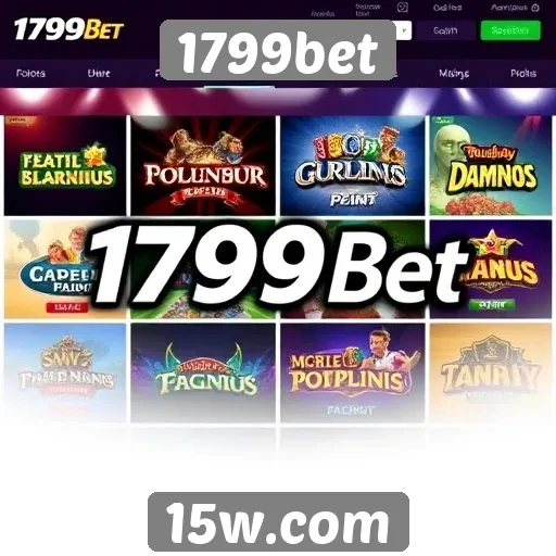 Opções de jogos disponíveis na plataforma 1799bet